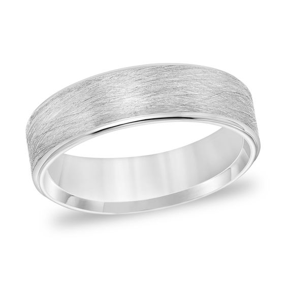 Titanium Brushed Finish Wedding Band