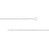 Thumbnail Image 4 of 1.35mm Singapore Chain Necklace in Sterling Silver - 20"