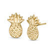 Thumbnail Image 1 of Pineapple Stud Earrings in 14K Gold