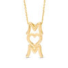 Thumbnail Image 0 of Linear "MOM" Pendant in 10K Gold