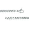 Thumbnail Image 2 of Men's Anchor Pendant in Stainless Steel with Black IP - 24"