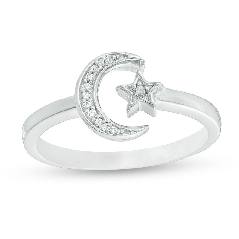 Star and Moon women Ring | Star and Moon Ring | Boma Jewelry