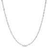 Thumbnail Image 1 of Adjustable 030 Gauge Singapore Chain Necklace in Sterling Silver - 22"