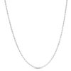 Thumbnail Image 0 of Adjustable 020 Gauge Rope Chain Necklace in Sterling Silver - 22"