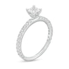 Thumbnail Image 1 of 1 CT. T.W. Certified Princess-Cut Diamond Engagement Ring in 14K White Gold (I/I1)