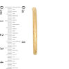 Thumbnail Image 2 of 35.0mm Diamond-Cut Chevron Hoop Earrings in 14K Gold