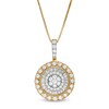 Thumbnail Image 1 of 1 CT. T.W. Composite Diamond Pendant in 10K Gold