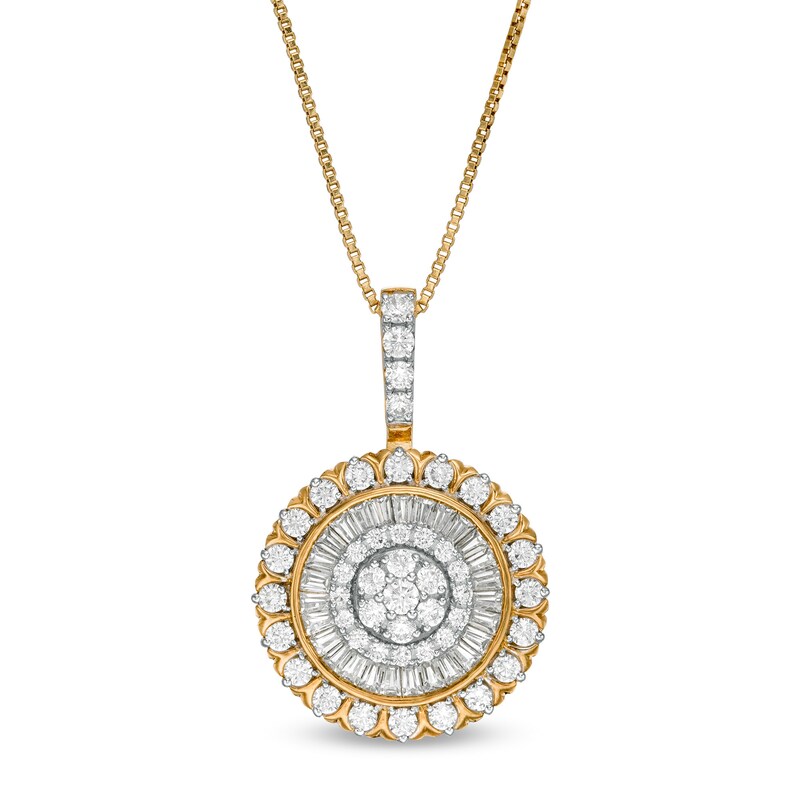 Main Image 1 of 1 CT. T.W. Composite Diamond Pendant in 10K Gold