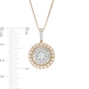 Thumbnail Image 2 of 1 CT. T.W. Composite Diamond Pendant in 10K Gold