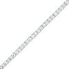 Thumbnail Image 0 of Lab-Created White Sapphire Tennis Bracelet in Sterling Silver - 7.25"