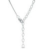Thumbnail Image 2 of 1/20 CT. T.W. Diamond Crescent Moon and Star Pendant in Sterling Silver