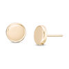 Thumbnail Image 0 of Polished Round Stud Earrings in 10K Gold
