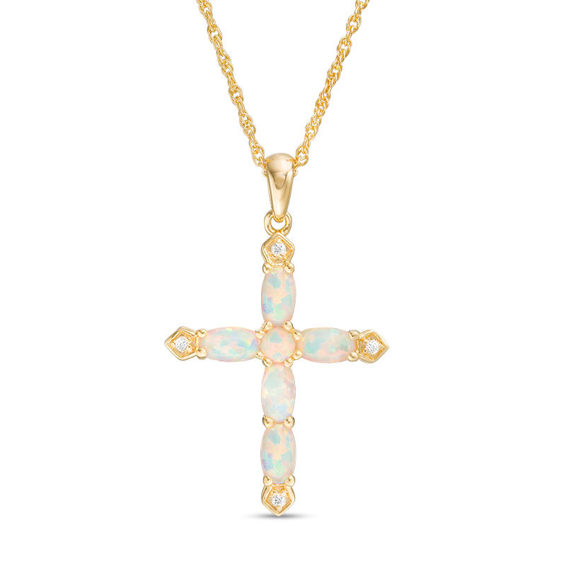 Details about   1.5 CTW 14K Solid White gold fine Cross Necklace 16-24" genuine Aquamarine 