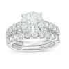Thumbnail Image 1 of 2 CT. T.W. Composite Diamond Frame Bridal Set in 10K White Gold