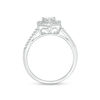 Thumbnail Image 4 of 1/2 CT. T.W. Diamond Heart Frame Three Piece Bridal Set in 10K White Gold