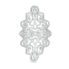 Thumbnail Image 3 of 1/10 CT. T.W. Diamond Ornate Vintage-Style Ring in Sterling Silver
