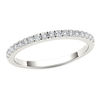 Thumbnail Image 1 of 1/3 CT. T.W. Diamond Wedding Band in 10K White Gold