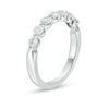 Thumbnail Image 2 of 3/4 CT. T.W. Diamond Seven Stone Anniversary Band in 10K White Gold