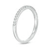 Thumbnail Image 3 of 1/4 CT. T.W. Diamond Wedding Band in 10K White Gold