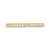 Thumbnail Image 4 of 1/4 CT. T.W. Diamond Wedding Band in 10K Gold