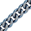 Thumbnail Image 1 of 14.75mm Curb Chain Bracelet in Two-Tone Ion-Plated Stainless Steel - 9.0"