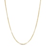 Thumbnail Image 1 of Adjustable 050 Gauge Box Chain Necklace in 14K Gold - 22"