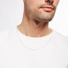 Thumbnail Image 2 of Adjustable 1.05mm Rope Chain Necklace in 14K White Gold - 22"