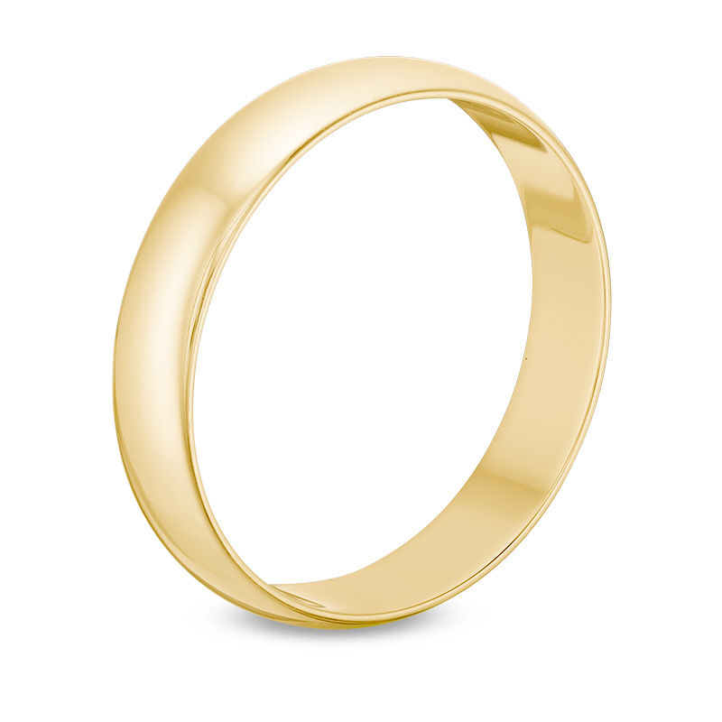 Main Image 2 of Men's 4.0mm Wedding Band in 14K Gold