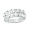 Thumbnail Image 1 of 3 CT. T.W. Diamond Double Row Anniversary Band in 10K White Gold