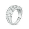 Thumbnail Image 2 of 3 CT. T.W. Diamond Double Row Anniversary Band in 10K White Gold