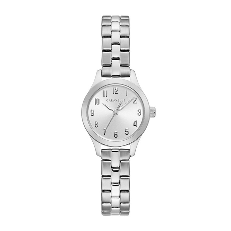 Main Image 1 of Ladies' Caravelle by Bulova Watch with Silver-Tone Dial (Model: 43L209)