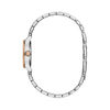 Thumbnail Image 2 of Ladies' Caravelle by Bulova Two-Tone Watch with Silver-Tone Dial (Model: 45L175)