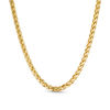 Thumbnail Image 1 of Ladies' 3.15mm Diamond-Cut Franco Snake Chain Necklace in Hollow 14K Gold - 18"