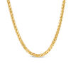 Thumbnail Image 0 of Men's 3.15mm Diamond-Cut Franco Snake Chain Necklace in Hollow 14K Gold - 24"