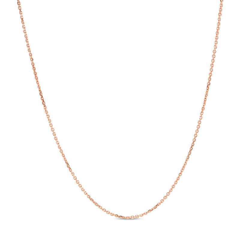 9K Rose Gold Cable Chain