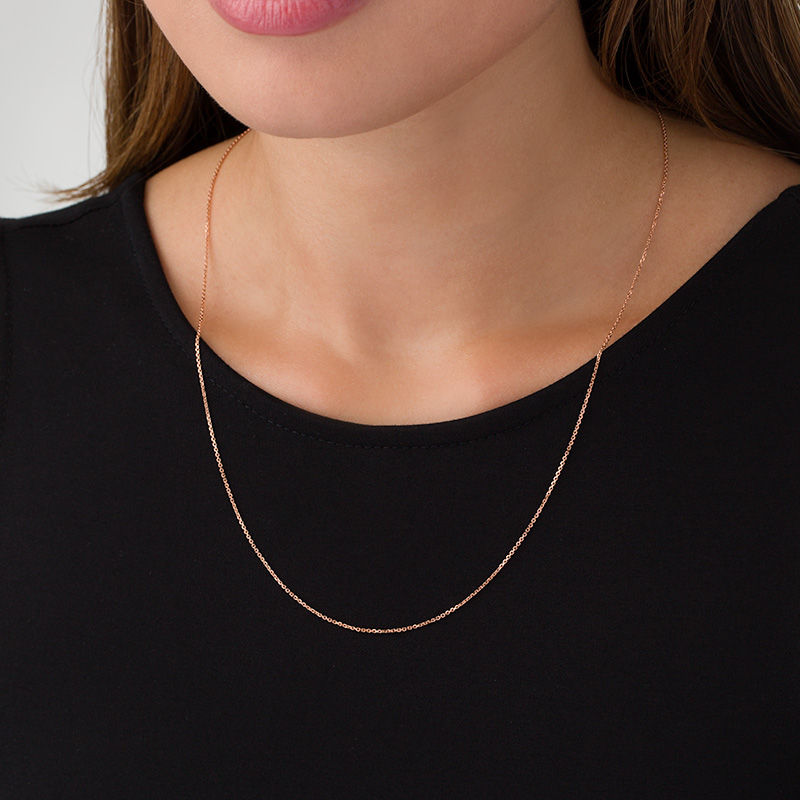 14K Solid Gold Cable Necklace Chain 16, 18 & 20 Inches. 14K Gold Dainty  Chain,real Gold Shiny Delicate Necklace. Wholesale Jewelry. 030R01TS - Etsy