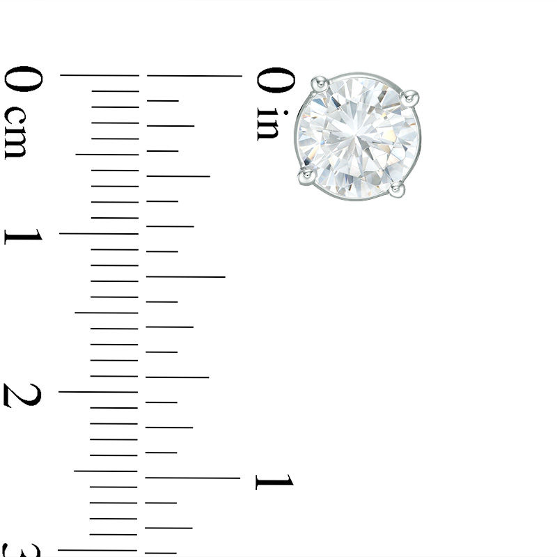 Main Image 2 of 5 CT. T.W. Diamond Solitaire Stud Earrings in 14K White Gold