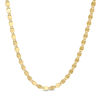Thumbnail Image 1 of Made in Italy Mirror Valentino Chain Necklace in 14K Gold - 20"