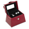 Thumbnail Image 0 of 7.0mm Lab-Created White Sapphire Pendant and Stud Earrings Gift Box Set in Sterling Silver
