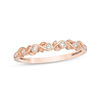 Thumbnail Image 0 of 1/20 CT. T.W. Diamond Vine Anniversary Band in 10K Rose Gold