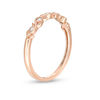 Thumbnail Image 1 of 1/20 CT. T.W. Diamond Vine Anniversary Band in 10K Rose Gold