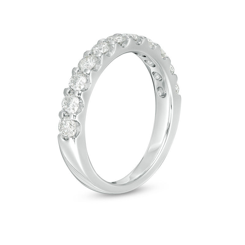 Main Image 2 of 1 CT. T.W. Diamond Band in 10K White Gold