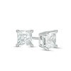 Thumbnail Image 0 of 1-1/2 CT. T.W. Princess-Cut Diamond Solitaire Stud Earrings in 14K White Gold