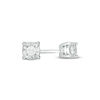 Thumbnail Image 0 of 1/10 CT. T.W. Diamond Solitaire Stud Earrings in Sterling Silver