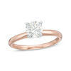 Thumbnail Image 1 of 1 CT. Diamond Solitaire Engagement Ring in 10K Rose Gold (K/I3)