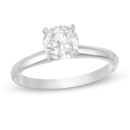 1-1/2 CT. Diamond Solitaire Engagement Ring in 14K White Gold (K/I3)