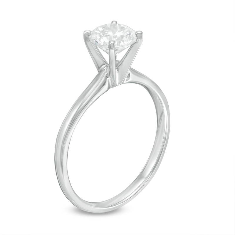Main Image 2 of 1-1/2 CT. Diamond Solitaire Engagement Ring in 14K White Gold (K/I3)