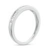 Thumbnail Image 3 of 1/6 CT. T.W. Baguette Diamond Anniversary Band in 10K White Gold