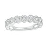 Thumbnail Image 0 of 1/2 CT. T.W. Diamond Wave Band in 14K White Gold