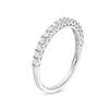 Thumbnail Image 2 of 3/8 CT. T.W. Diamond Wedding Band in 10K White Gold